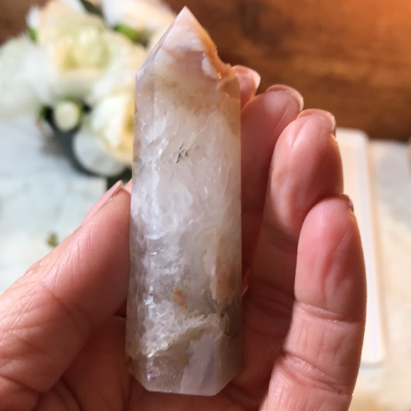 Flower Agate with Quartz - Picture 7 of 15